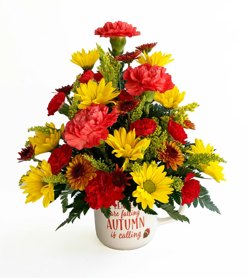 Falling Leaves Maryland & Delaware Flower Delivery Kitty's Flowers